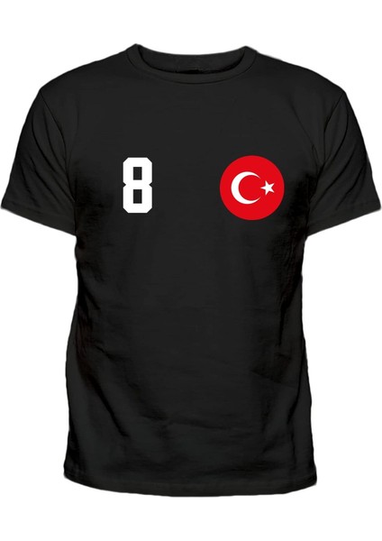 8 Numara Türkiye Milli Takım Arda Baskılı Çocuk T-Shirt