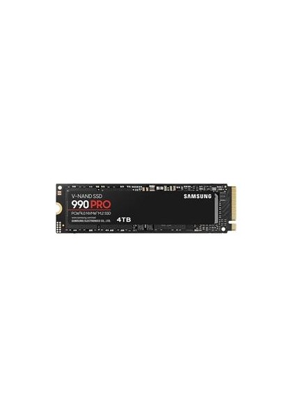 990 Pro 4 Tb Nvme Gen4 SSD 7450/6900 (MZ-V9P4T0BW)