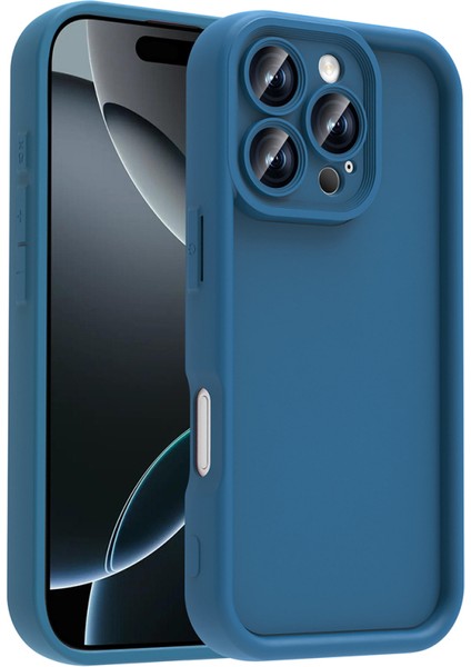 iPhone 16 Pro Max Kılıf Esnek ve Kamera Korumalı Mummy Silikon Kapak