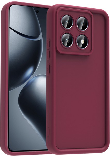 Xiaomi 14T Kılıf Esnek ve Soft Kamera Korumalı Monox Premium Silikon Kapak
