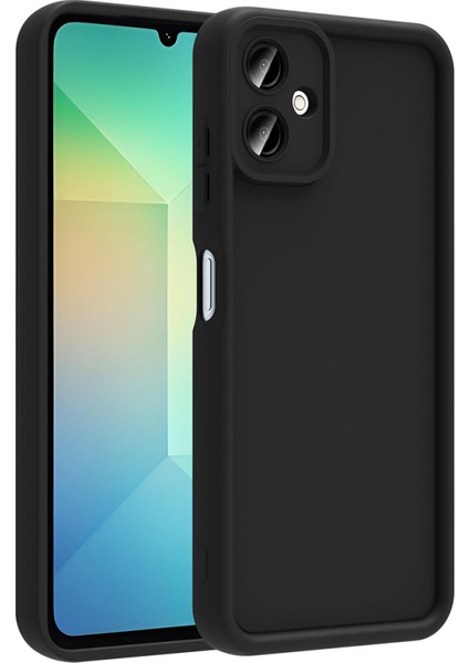Samsung Galaxy A06 Kılıf Esnek ve Soft Kamera Korumalı Monox Premium Silikon Kapak
