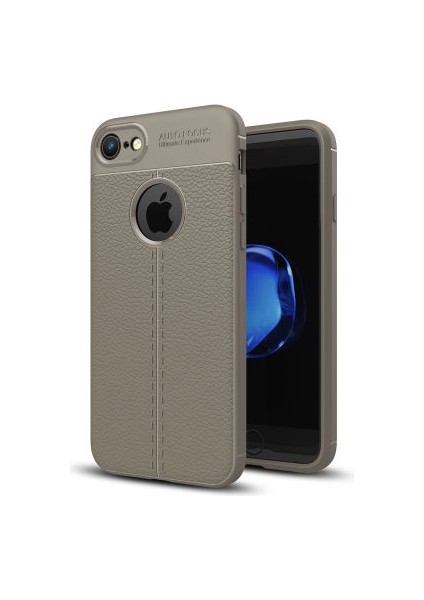 iPhone 6 Plus Kılıf Uzun Ömürlü ve Dayanıklı Dermiq Premium Esnek Lüks Silikon Kapak