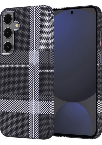 Galaxy S24 Fe Kılıf Ultra Ince Karbon Tasarımlı ve Magsafeli Cabix Premium Kapak