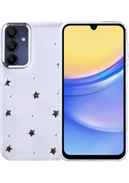 Samsung Galaxy A15 Mini Figürlü ve Kamera Çerçeveli Ultra Sağlam Sararmaz Pole Premium Kapak