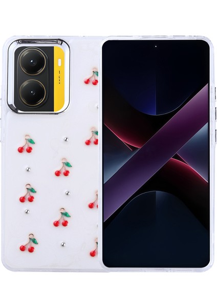 Poco X7 Pro Mini Figürlü ve Kamera Çerçeveli Ultra Sağlam Sararmaz Pole Premium Kapak