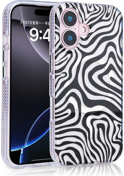 iPhone 16 Plus Kılıf Magsafeli Sert Axilos Premium Case Kapak