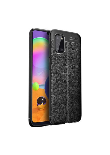 Samsung Galaxy A31 Kılıf Uzun Ömürlü ve Dayanıklı Dermiq Premium Esnek Lüks Silikon Kapak