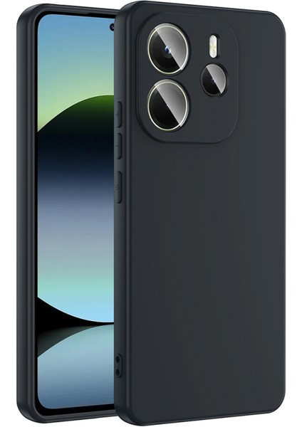 Redmi Note 14 4g Içi Kadife Dolgulu Şık Candy Lansman Silikon Kılıf