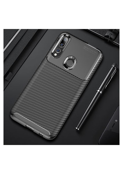 Huawei Y9 Prime 2019 Uyumlu Şık Vesperia Premium Silikon Kapak