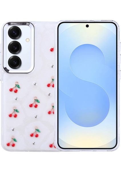 Samsung Galaxy S25 Plus Mini Figürlü ve Kamera Çerçeveli Ultra Sağlam Sararmaz Pole Premium Kapak