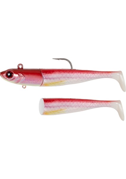 Deep Fake Silikon Balık 150GR 17CM Combo (2+1) Orange Uv