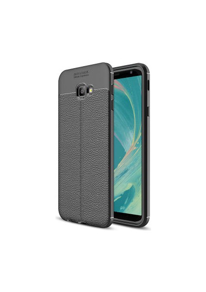 Samsung Galaxy J4 Plus Kılıf Uzun Ömürlü ve Dayanıklı Dermiq Premium Esnek Lüks Silikon Kapak