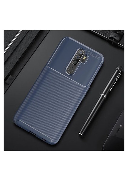 Oppo A9 2020 Uyumlu Şık Vesperia Premium Silikon Kapak