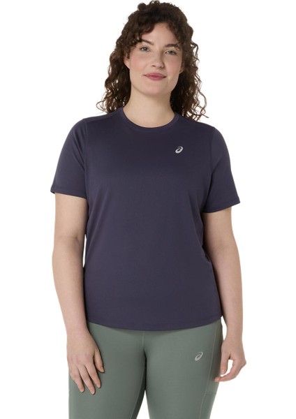 Asics Core Ss Top Kadın Mor Kısa Kollu Tshirt 2012D170-500