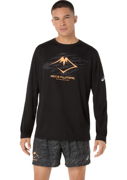 Fujitrail Logo Ls Top Erkek Black 2011D391-001