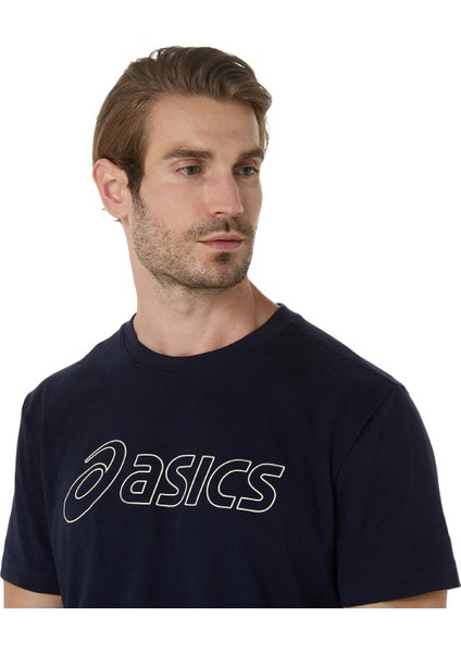 Asics Logo Ss Tee Erkek Lacivert 2031E188-428 fırsatları