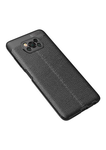 Poco X3 Kılıf Uzun Ömürlü ve Dayanıklı Dermiq Premium Esnek Lüks Silikon Kapak