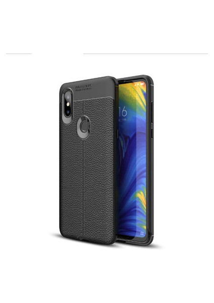 Xiaomi Mi Mix 3 Kılıf Uzun Ömürlü ve Dayanıklı Dermiq Premium Esnek Lüks Silikon Kapak