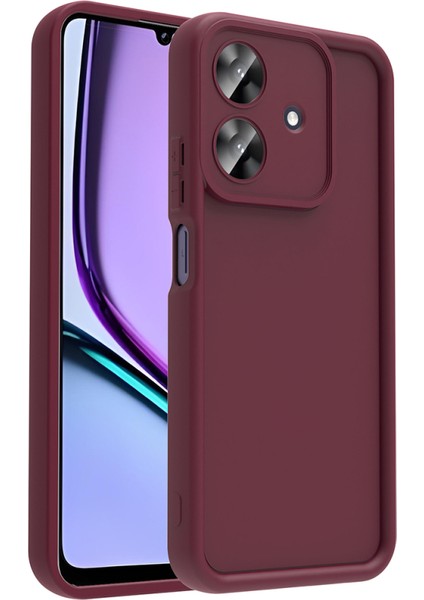 Realme Note 60 Kamera Korumalı ve Ergonomik Şık Ananas Silikon Kılıf