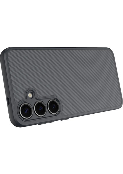 Samsung Galaxy S25 Plus Kılıf Karbon Görünümlü ve Magsafe Özellikli Fibrora Premium Elite Case Kapak fiyatları