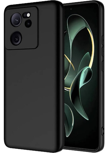 Xiaomi Mi 13T Pro Kılıf Yumuşak Doku ve Kadife Dolgulu Clay Premium Silikon Kapak