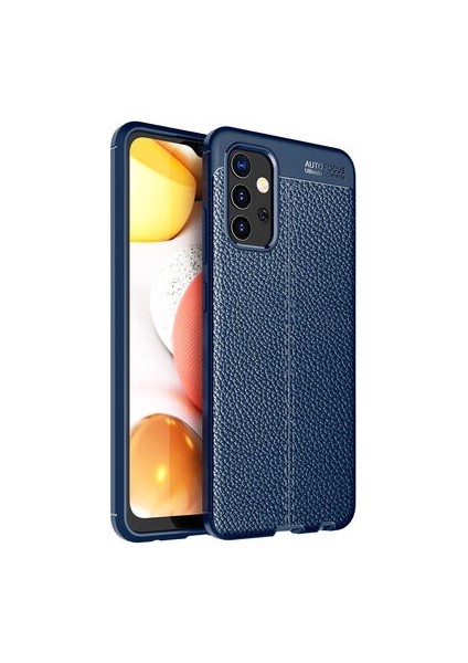 Samsung Galaxy A32 4g Kılıf Deri Görünümlü Deriko Premium Silikon Kapak