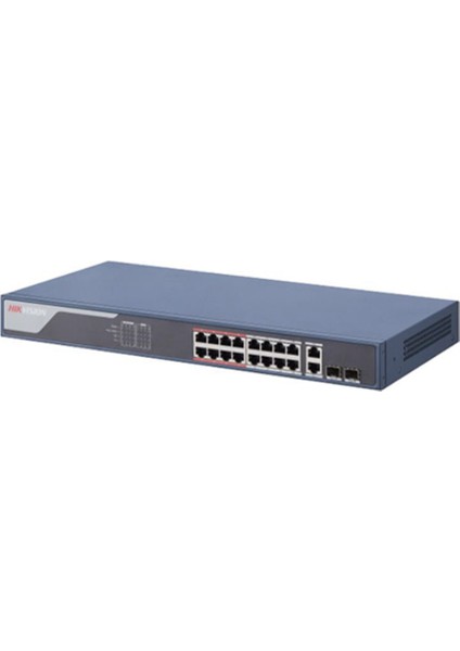 DS-3E1318P-SI 16 Port Poe (230W) 10/100MBPS + 2xgb,2xsfp Uplink