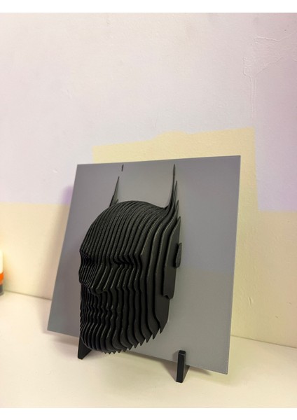 Batman Hueforge 3D Duvar Dekoru – Özel Tasarım Aydınlatmalı Hediyelik modelleri