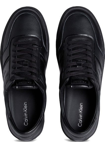 Siyah Erkek Günlük Ayakkabı Clean Cup Low Lace Tape modelleri