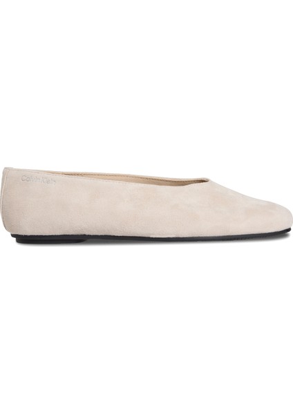 Deri Açık Bej Kadın Babet HW0HW02565