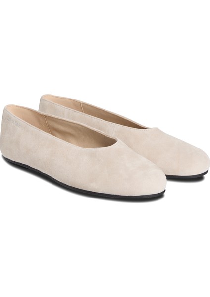 Deri Açık Bej Kadın Babet HW0HW02565 modelleri