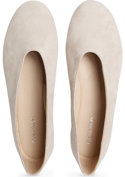 Deri Açık Bej Kadın Babet HW0HW02565 fırsatları