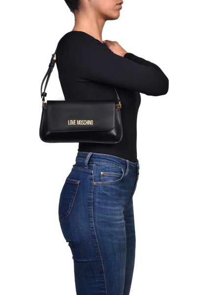 Siyah Kadın Omuz Çantası JC4058PP1N000 fırsatları