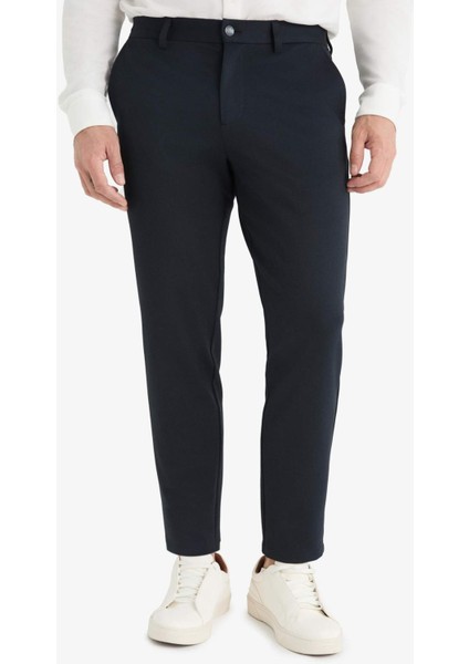 Jogger Fit Cepli Esnek Kumaş Düz Paça Pantolon T6317AZ25AU fırsatları