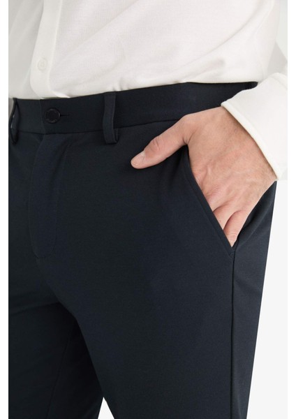 Jogger Fit Cepli Esnek Kumaş Düz Paça Pantolon T6317AZ25AU indirimleri