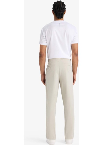 Fit Slim Fit Dar Kesim Standart Paça Dokuma Sporcu Pantolon D9247AX25AU