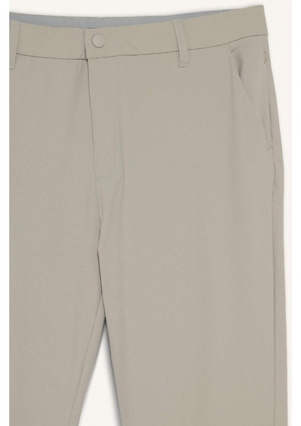 Fit Slim Fit Dar Kesim Standart Paça Dokuma Sporcu Pantolon D9247AX25AU