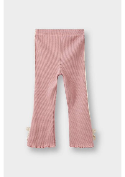 Kız Bebek Fitilli Kaşkorse Fiyonk Detaylı Tayt F8450A525AU modelleri