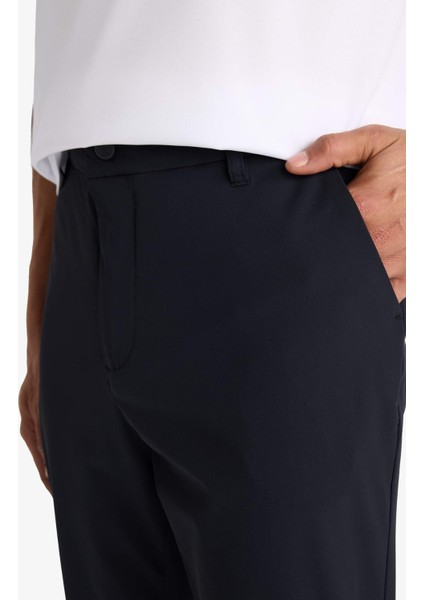 Fit Slim Fit Dar Kesim Standart Paça Dokuma Sporcu Pantolon D9247AX25AU fırsatları