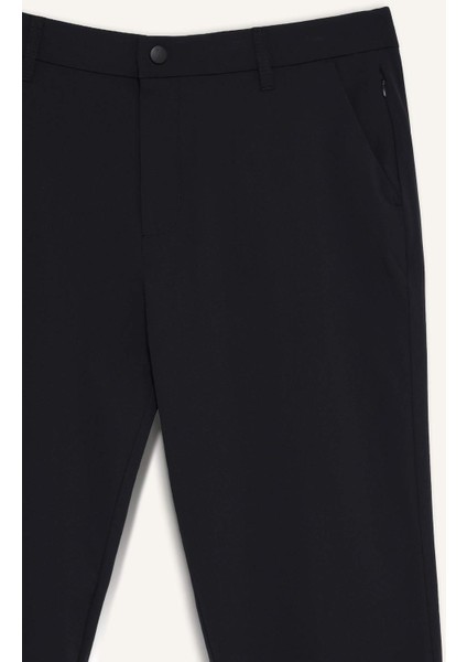 Fit Slim Fit Dar Kesim Standart Paça Dokuma Sporcu Pantolon D9247AX25AU