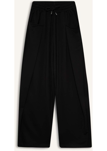 Coool Barrel Fit Beli Bağcıklı Geniş Paça Eşofman Altı F8745AX25AU