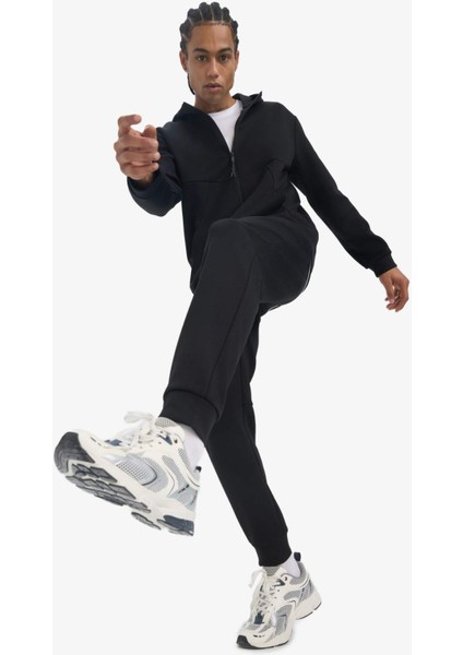 Fit Slim Fit Dar Kesim Standart Paça Skuba Dalgıç Kumaş Jogger Eşofman Altı Z9112AZ25AU fiyatları