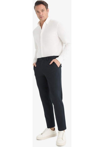 Jogger Fit Cepli Esnek Kumaş Düz Paça Pantolon T6317AZ25AU fiyatları