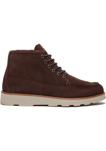 BRITTON MILLS MID LACE UP CHUKKA BOOT Erkek Dark Brown Suede Bot TB0A6CEPEIV1