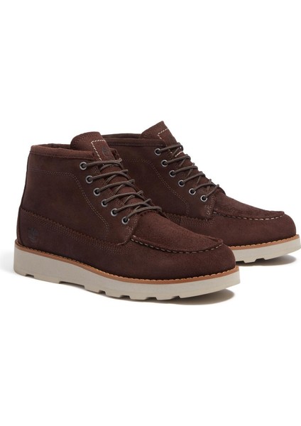 BRITTON MILLS MID LACE UP CHUKKA BOOT Erkek Dark Brown Suede Bot TB0A6CEPEIV1 fiyatları