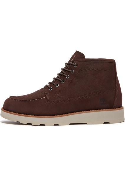 BRITTON MILLS MID LACE UP CHUKKA BOOT Erkek Dark Brown Suede Bot TB0A6CEPEIV1
