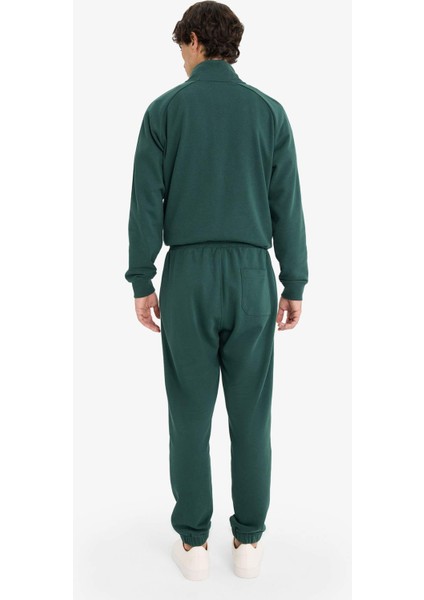 Regular Fit Beli Bağcıklı Cepli Paçası Lastikli Jogger Eşofman Altı E9664AX25AU