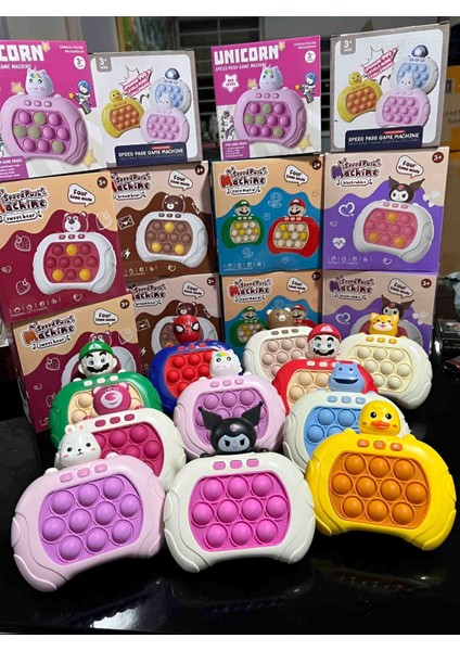 Müzikli Popit Renkli Eğlence Oyuncağı Işıklı Strês Giderici Çocuk Yetişkinler Için Parti Oyun Arkadaşı Dekoratif Eğlenceli Hediye Seçeneği