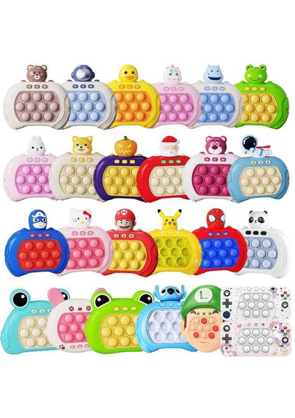 Müzikli Popit Renkli Eğlence Oyuncağı Işıklı Strês Giderici Çocuk Yetişkinler Için Parti Oyun Arkadaşı Dekoratif Eğlenceli Hediye Seçeneği indirimleri