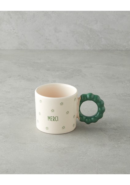 Merci Seramik Kupa 260 ml Yeşil fiyatları